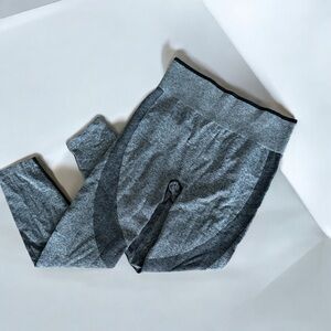 Victoria's Secret PINK gray sport seamless leggings heathered grey size large